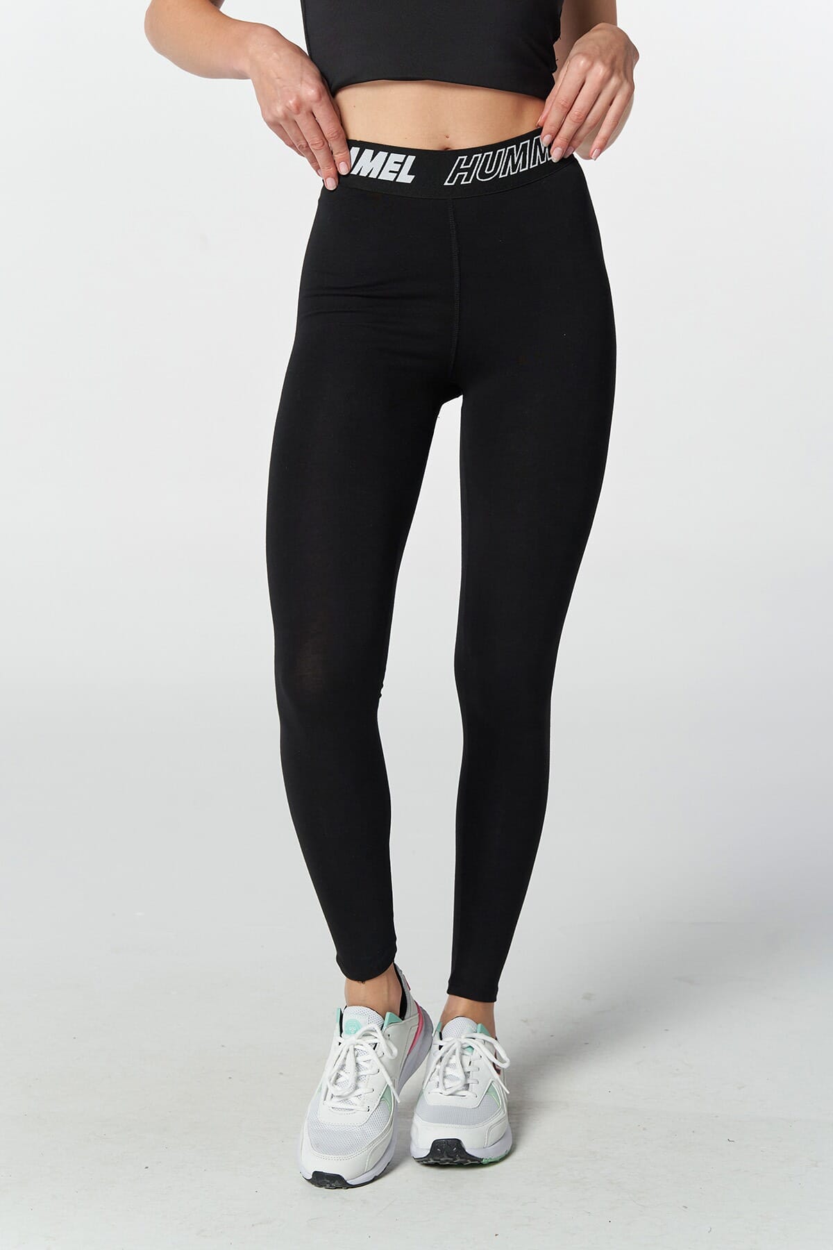 HUMMEL HMLT-TE MAJA MID WAIST COTTON TIGHTS