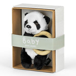 Living Nature Plush Toys - Panda With Ring