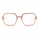 Eyeglasses rose gold 