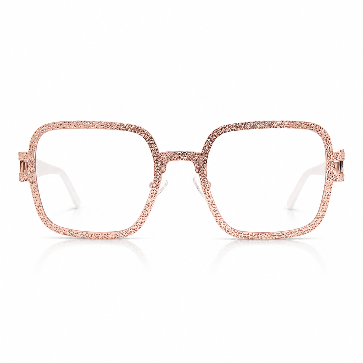 Eyeglasses rose gold 