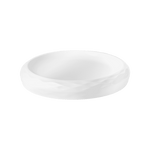 Gourmet Plate Low Satellite - White Melamine Serving Plate