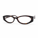 Tortoise eyeglasses oval