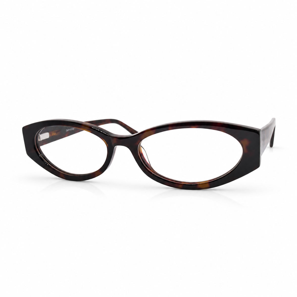 Tortoise eyeglasses oval