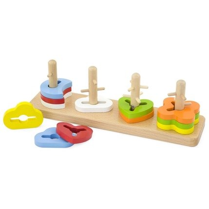 Atelier Du Bois Puzzle with Shapes and Picots