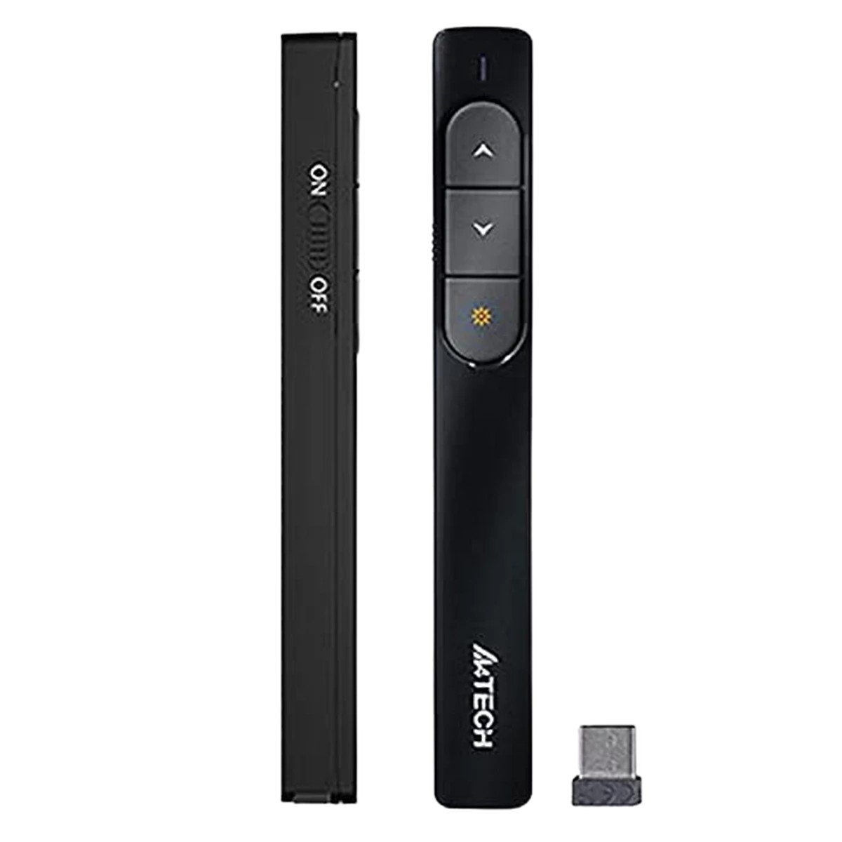 A4Tech (LP15) Laser Pointer - 2.4G Wireless Presenter - 100m Range - Black