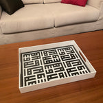 Engraved Ahla w Sahla Tray