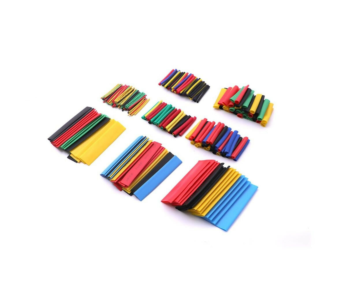 Heat Shrink Tube Set | Polyolefin | 328pcs | Color