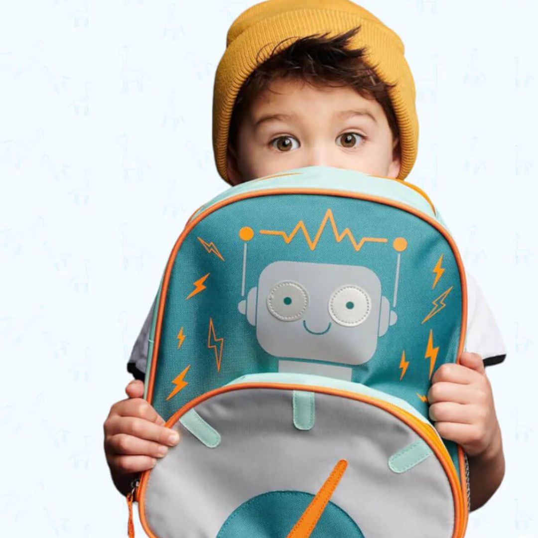 Skip Hop Zoo Little Kid Backpack - Robot