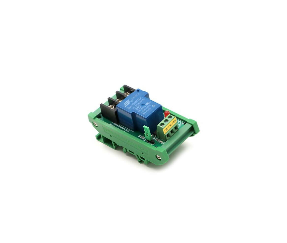 Relay Module | Rail Mount | 12V 30A | 1-Channel