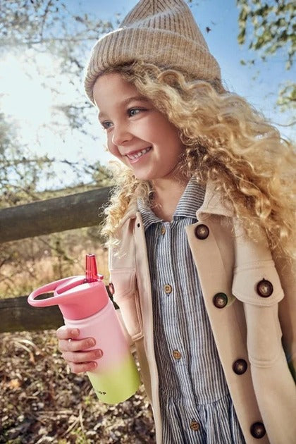 Wander Ombre Pink Thermos Bottle