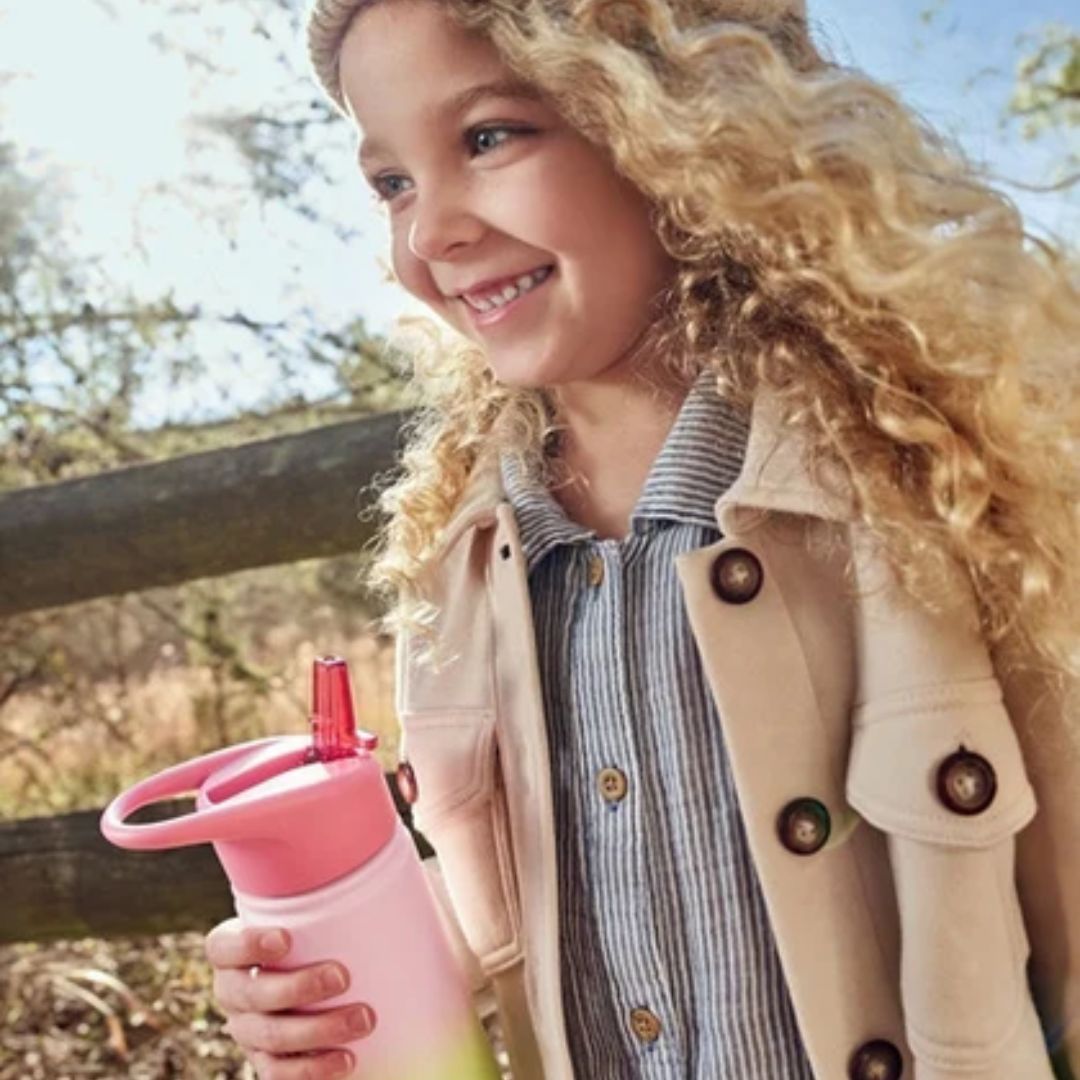 Skip Hop Stainless Steel Bottle - Ombré Pink
