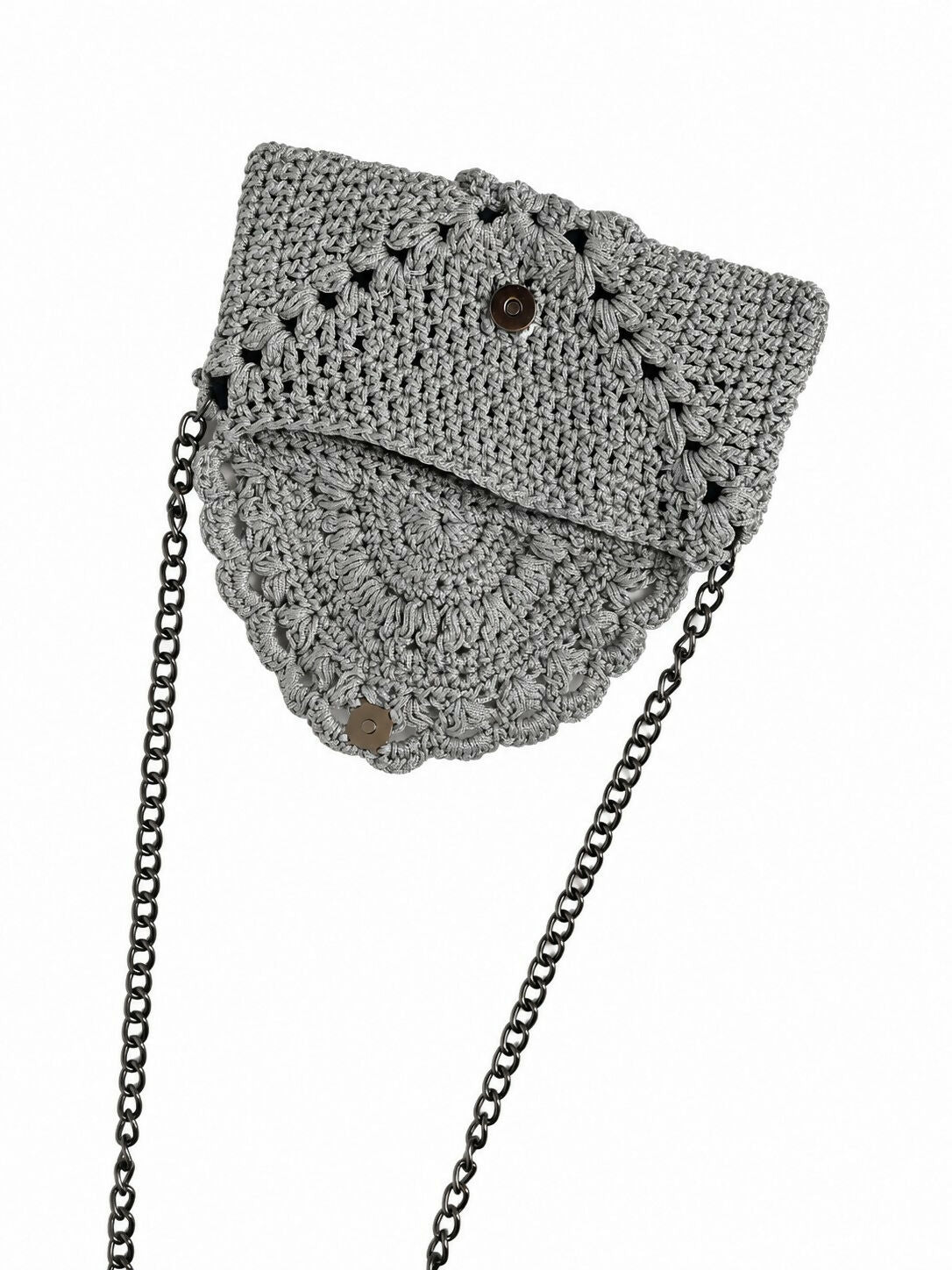 The Cross crochet bag