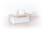 Tissue Box Selena Bamboo, Home Decor, Natural