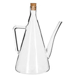 Oil/Vinegar Glass Bottle with Cork Lid