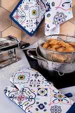 VIETRI COLOR Pot Holder - 100% Cotton & Polyester Padding