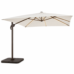 Premium Steel Outdoor Umbrella 3x3M with LED Lights