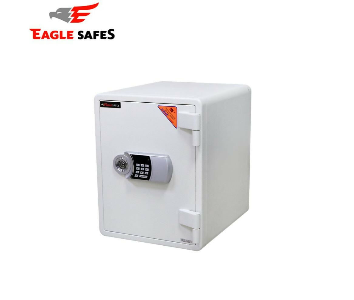 Safe Box | Electronic key | Fire Resist | 520x410x480mm | 57Kg | White