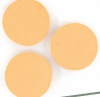 Fondation sponge Round 4pcs