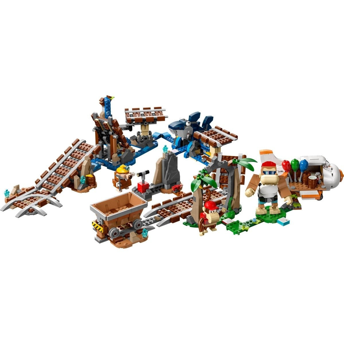 LEGO Super Mario Diddy Kong Mine Cart Ride - 1151 Pcs