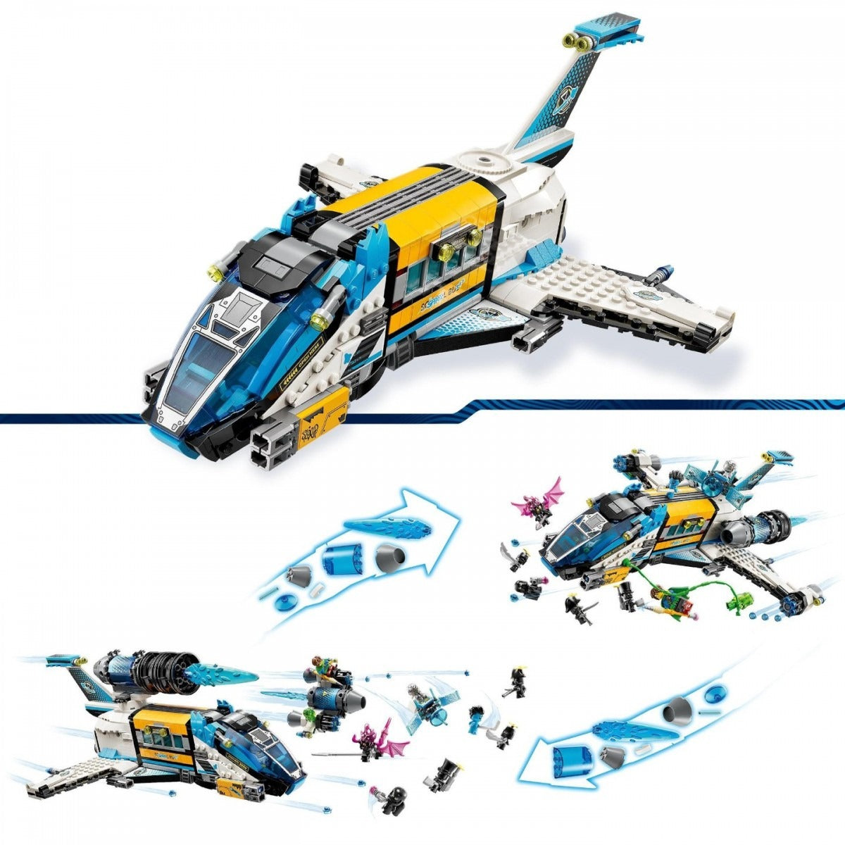 LEGO Dreamz Mr Oz's Spacebus Space Shuttle 868 pcs