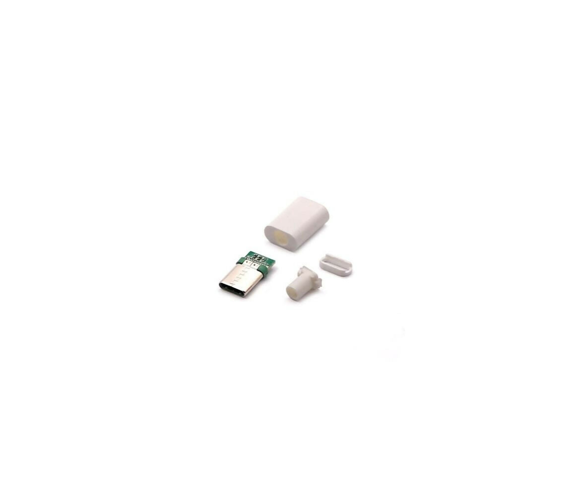 Connector | USB-C Male DIY | Cable Mount