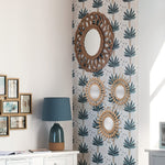 Sun Rattan Mirror X3: Wicker Structure, Bohemian Touch, 27 cm Diameter