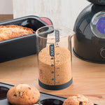 1L Glass Measuring Cup with Silicone Base