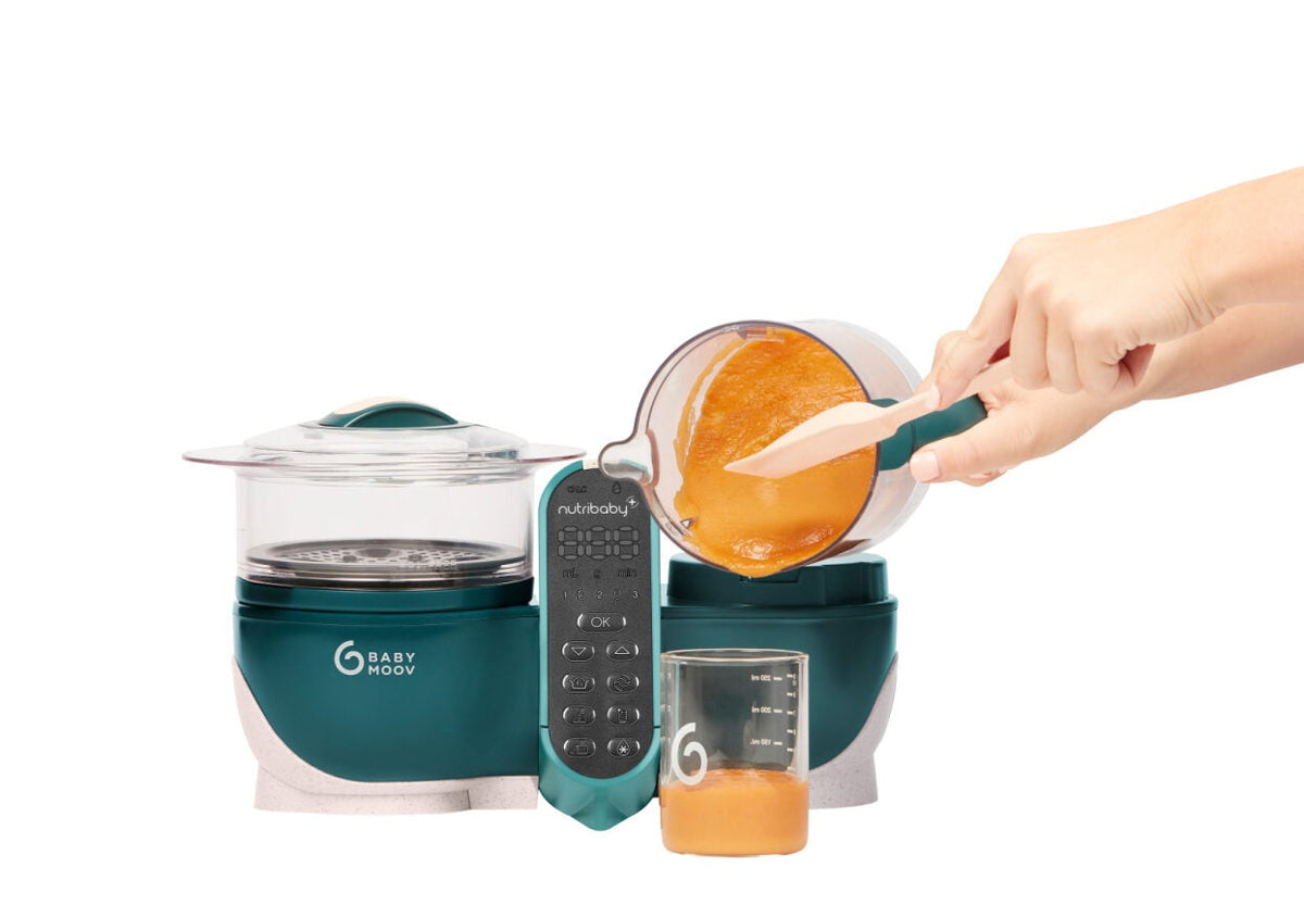 Babymoov Nutribaby+ 6-in-1 Food Processor – Opal Green