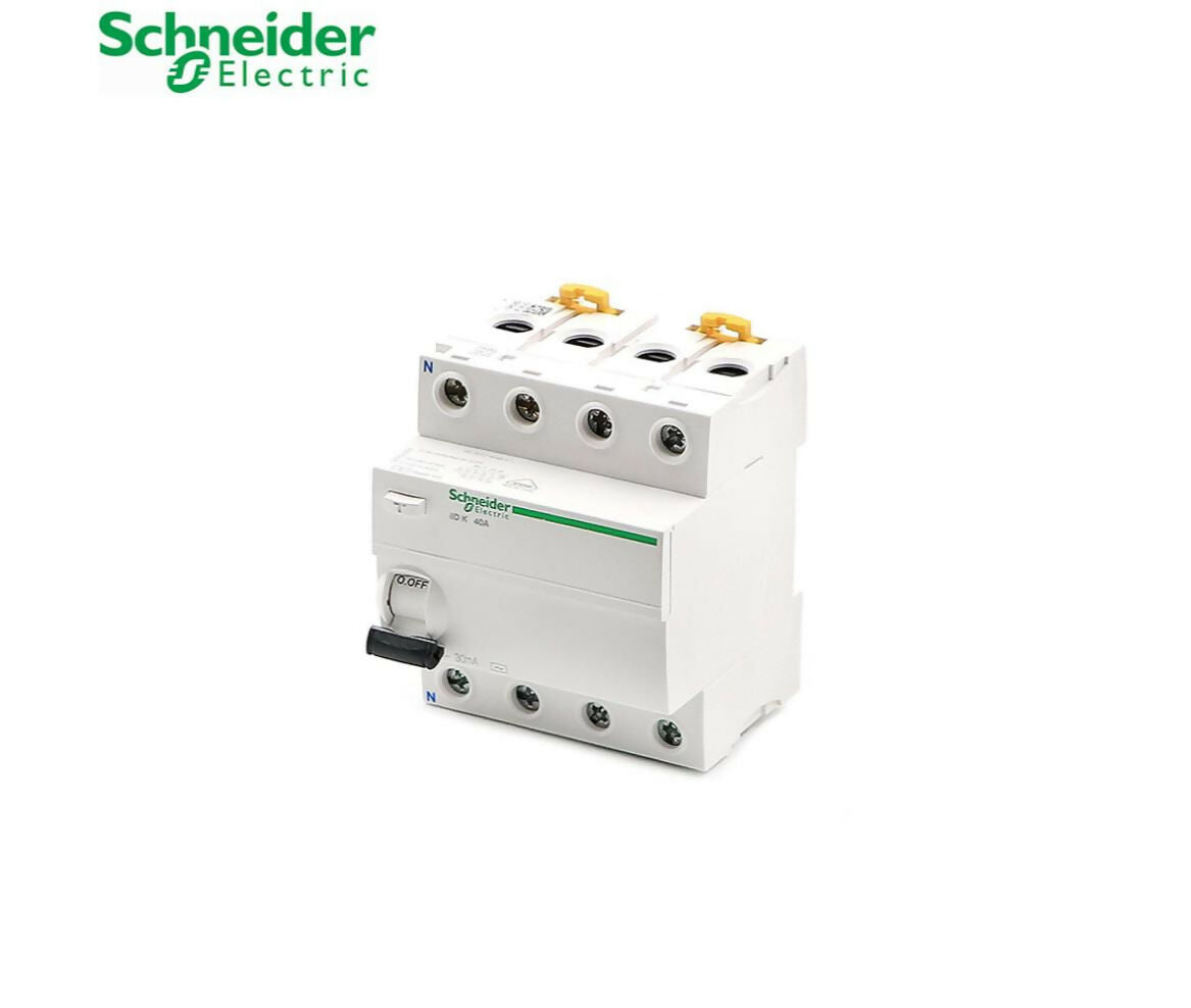 Breaker | RCCB | 4-Pole | 40A | 30mA | Schneider