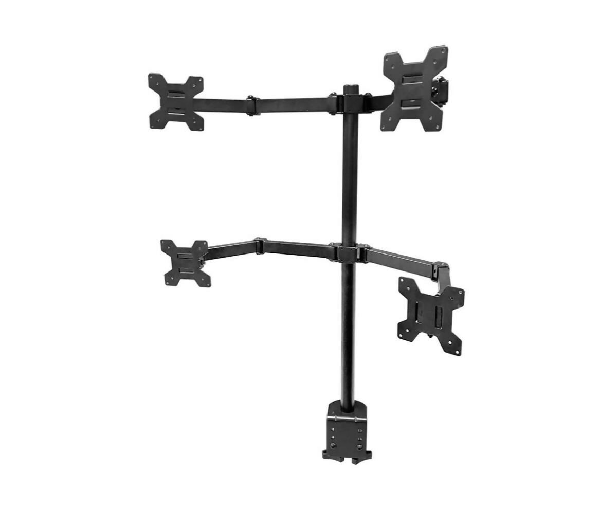 Bracket LCD | Beside Clip | Swivel Quatro Arm | 10"~32"