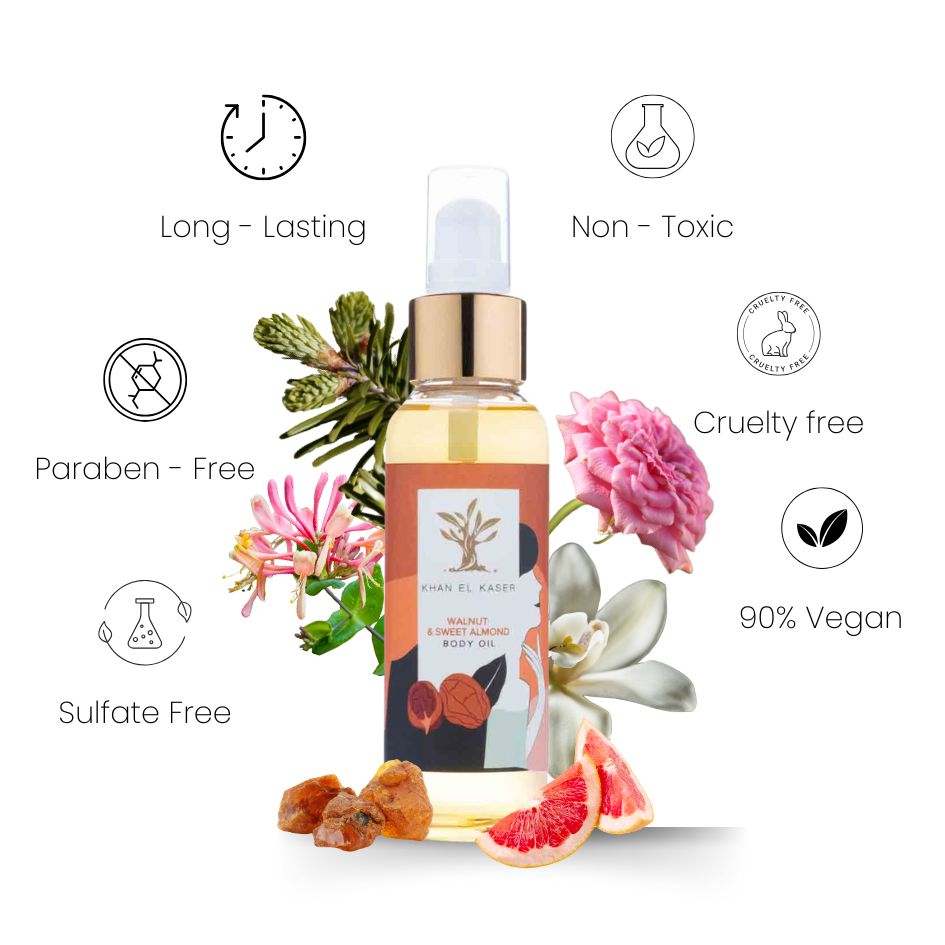 Body Oil - Walnut & Sweet Almond