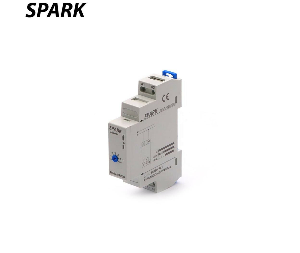 Timer Switch On | Manual Din Rail 30x Second | 24V AC & DC 220V AC | Spark