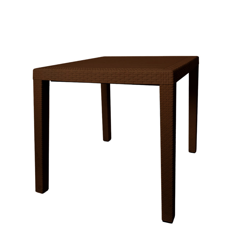 Rattan Square Table