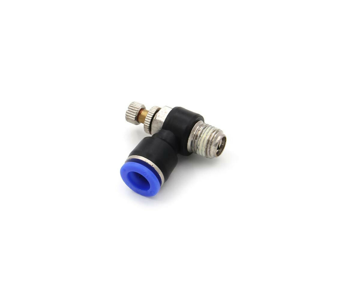 Pneumatic | Fittings | Speed Reducer Valve | 1/4" Male - 10mm | SL-10-2