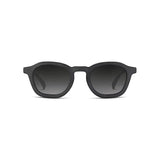 Matte Black sunglasses on a white background
