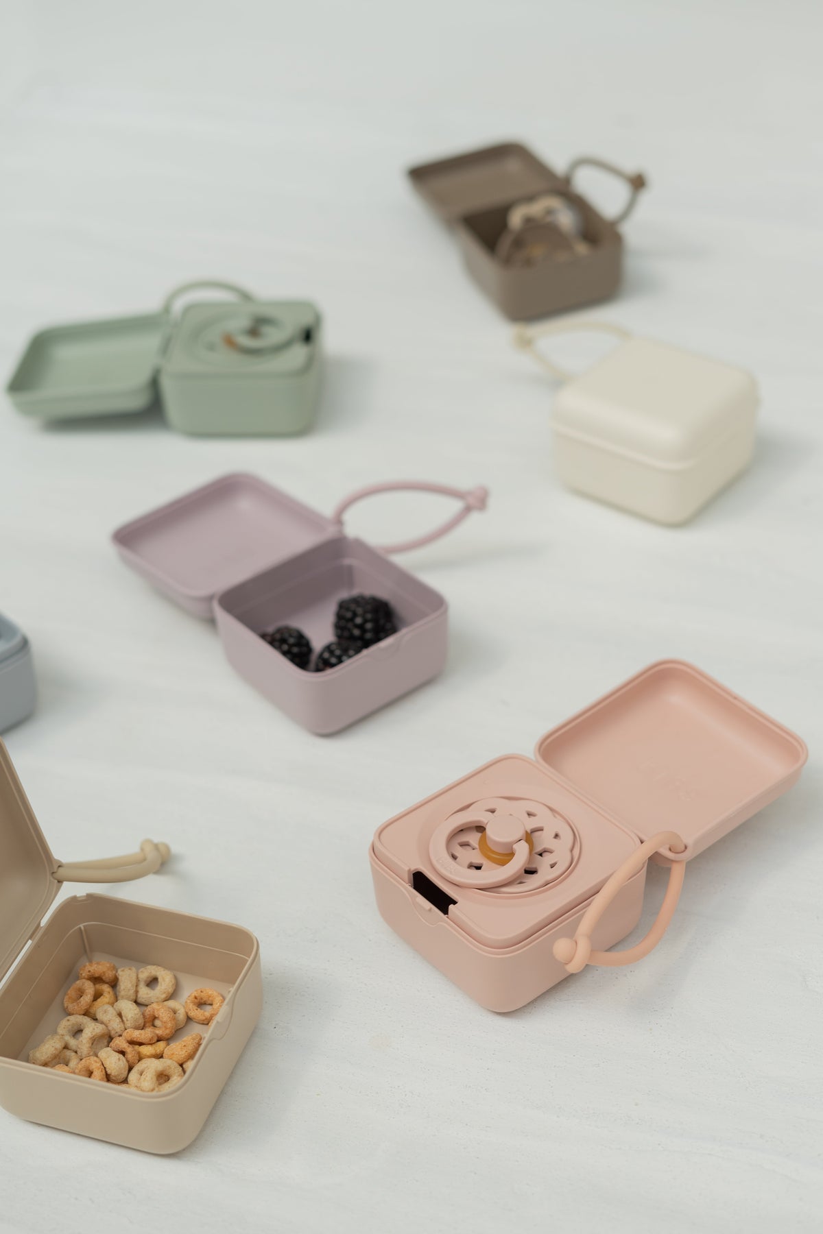 BIBS PACIFIER BOX IVORY