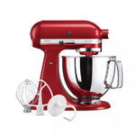 KitchenAid Artisan Tilt Head Stand Mixer 4.8L + PS + Prep Bowl + SS Accessories - Candy Apple