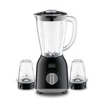 Black+Decker Blender 400w 5 Blender with 2 x Grinder Mills,