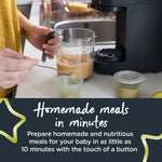 Quick Cook 6-in-1 Baby Food Maker, Black