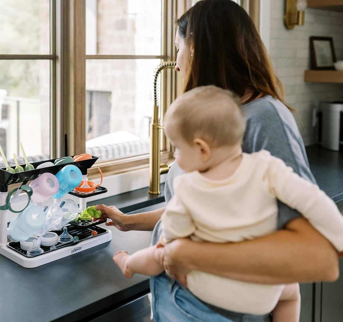 Dr. Brown’s Drying Tower – Countertop Bottle Dryer