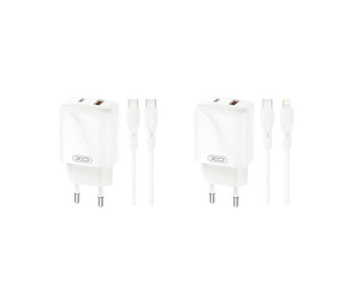 (EU) PD20W/QC18W(1A1C) Fast Charger Head iP Set (NB-Q231A)