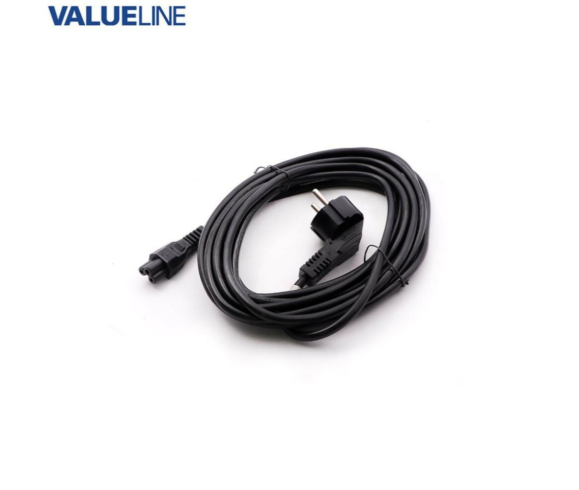 Power Cable | Schuko Plug - C5 | 3x0.75mm | 5M