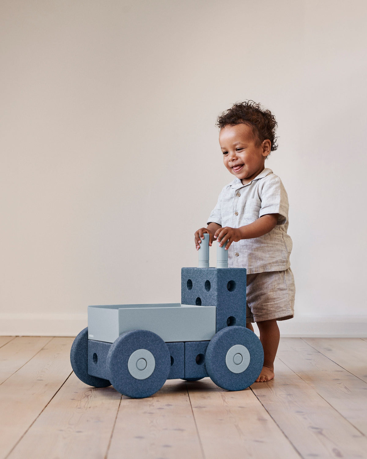 MODU 3-in-1 Baby Walker- Deep Blue / Sky Blue