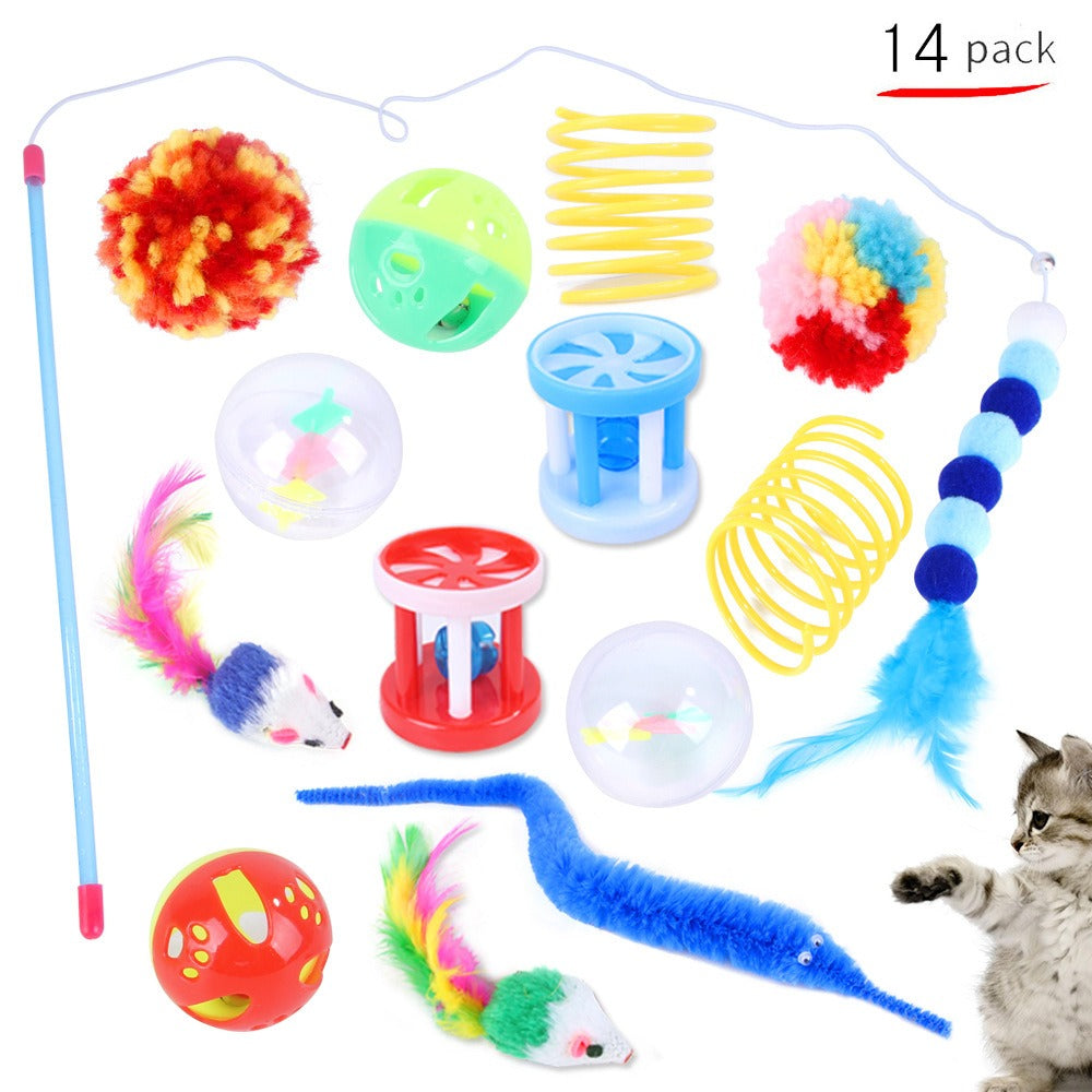 CAT TOYS SET B99432 14 PCS