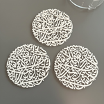Huroof Coasters - Set of 6