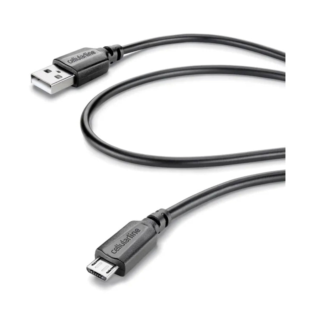 Cellularline Data Cable USB - Micro USB 1.2M Black