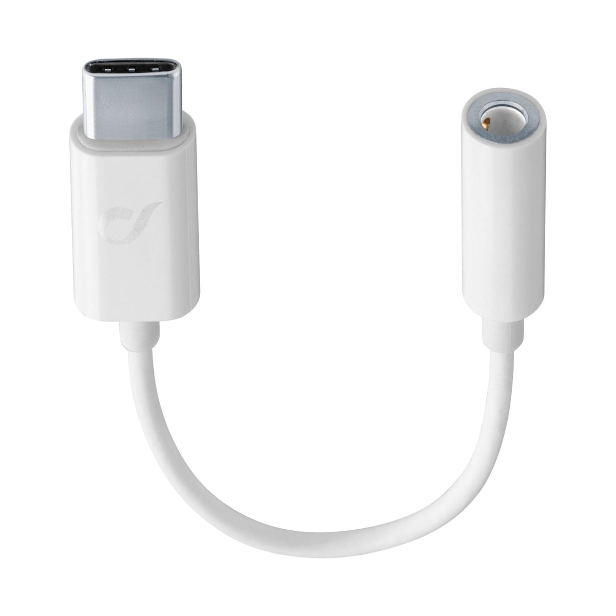Cellularline ADAPTER From AUX-IN To TYPE-C White