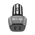 Cellulalrline Cbrusb2Pd65Wk / Car Charger Pd 45W + 20W Black