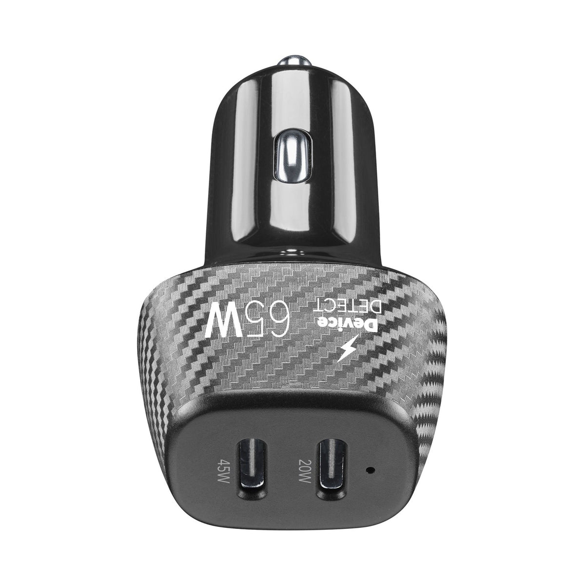 Cellulalrline Cbrusb2Pd65Wk / Car Charger Pd 45W + 20W Black