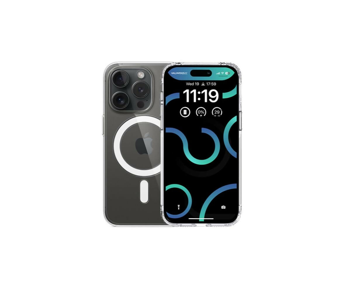 Mobile Case | IPhone 15 | Clear Case | Magsafe IC
